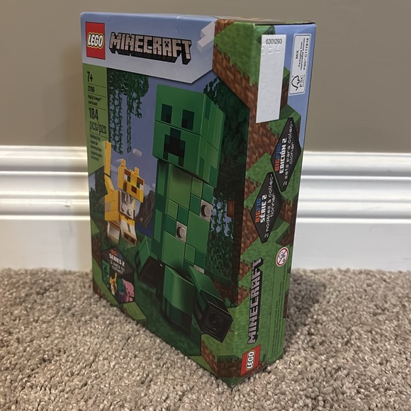 SOLD Lego BigFig Creeper and Ocelot + 
BigFig Pig with Baby Zombie - Picture 2 of 9